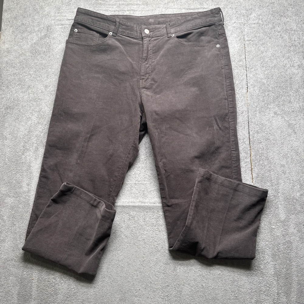 Peter Millar Brown Stretch Corduroy‎ Pants Mens 36x30 Soft Fall Casual Classic